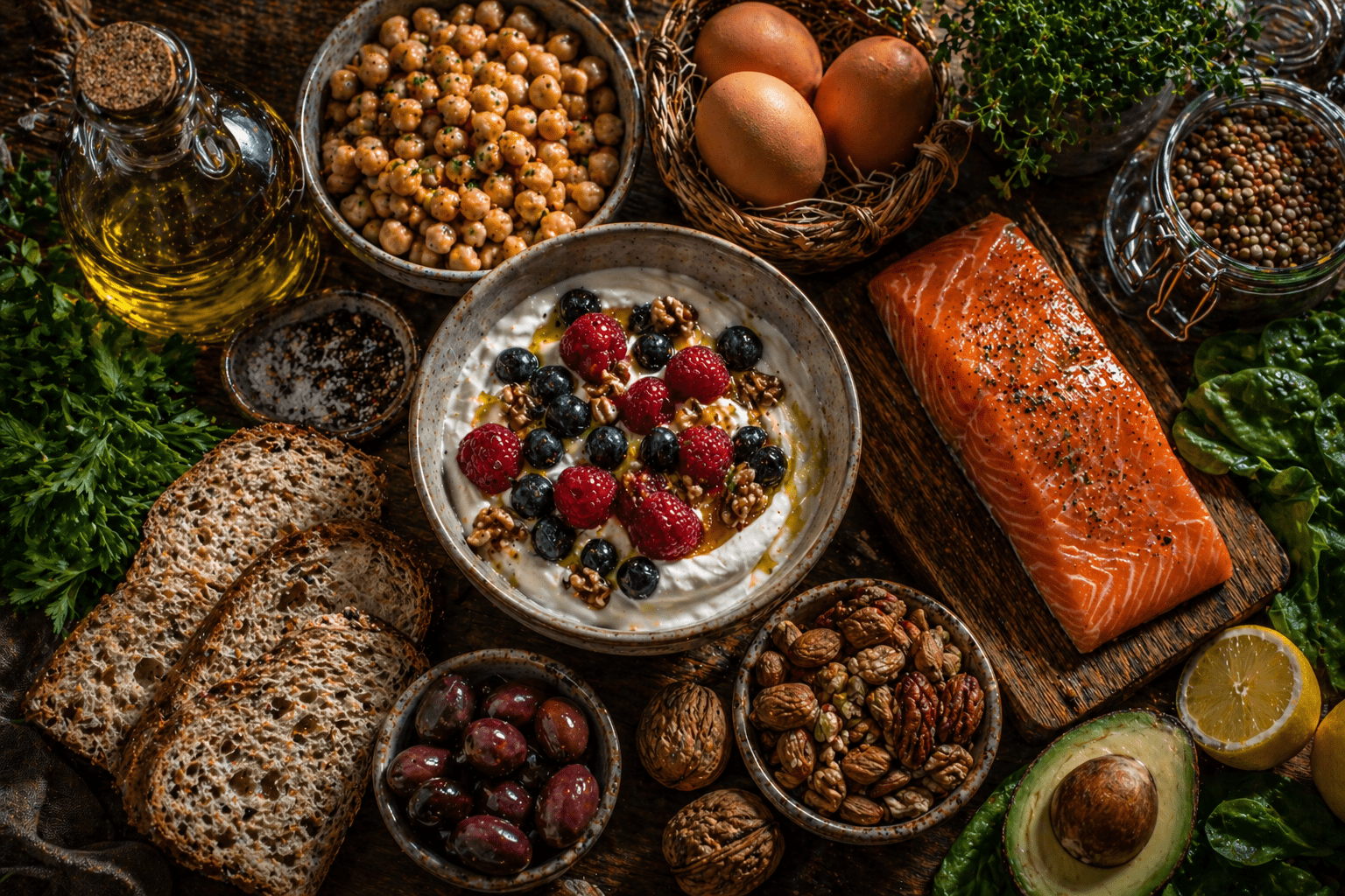 Mediterranean foods that keep you full
