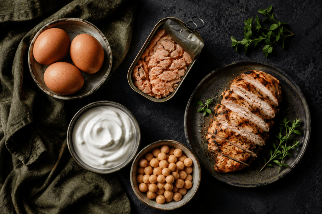Why Am I Still Hungry After Eating? 5 Reasons That Actually Make Sense Grilled chicken with fresh ingredients