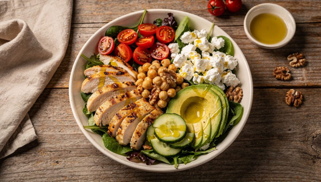 Why Most Salads Don’t Keep You Full (And How to Fix It) Mediterranean Energy Meal.jpg 1024x580