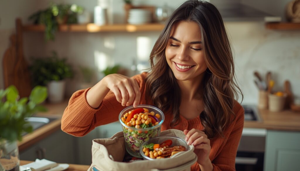 Healthy Work Lunch Ideas That Keep You Full All Afternoon mediterranean meal prep work lunch cravings reset