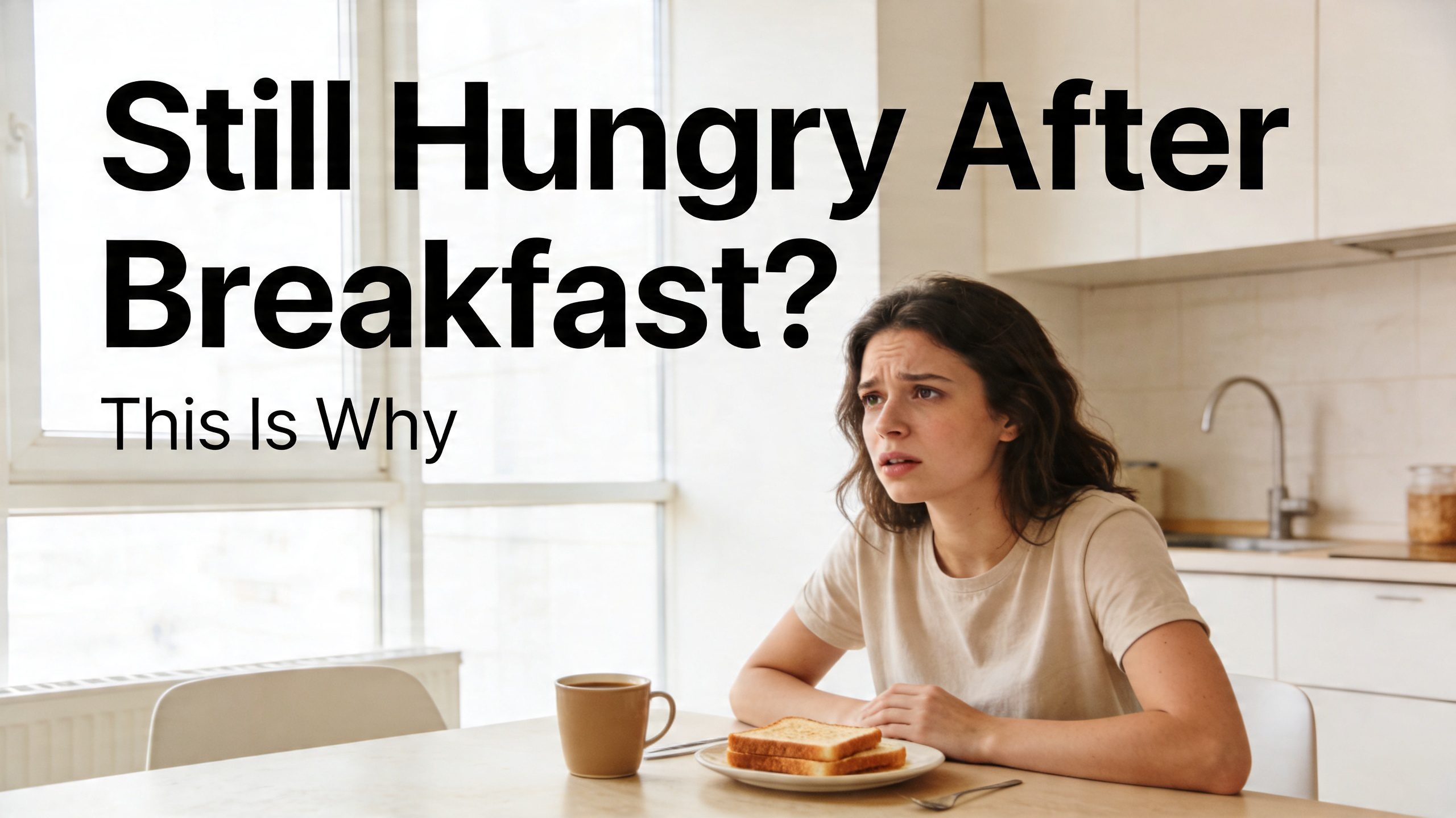 Why Breakfast Doesn’t Keep You Full (And What to Eat Instead)