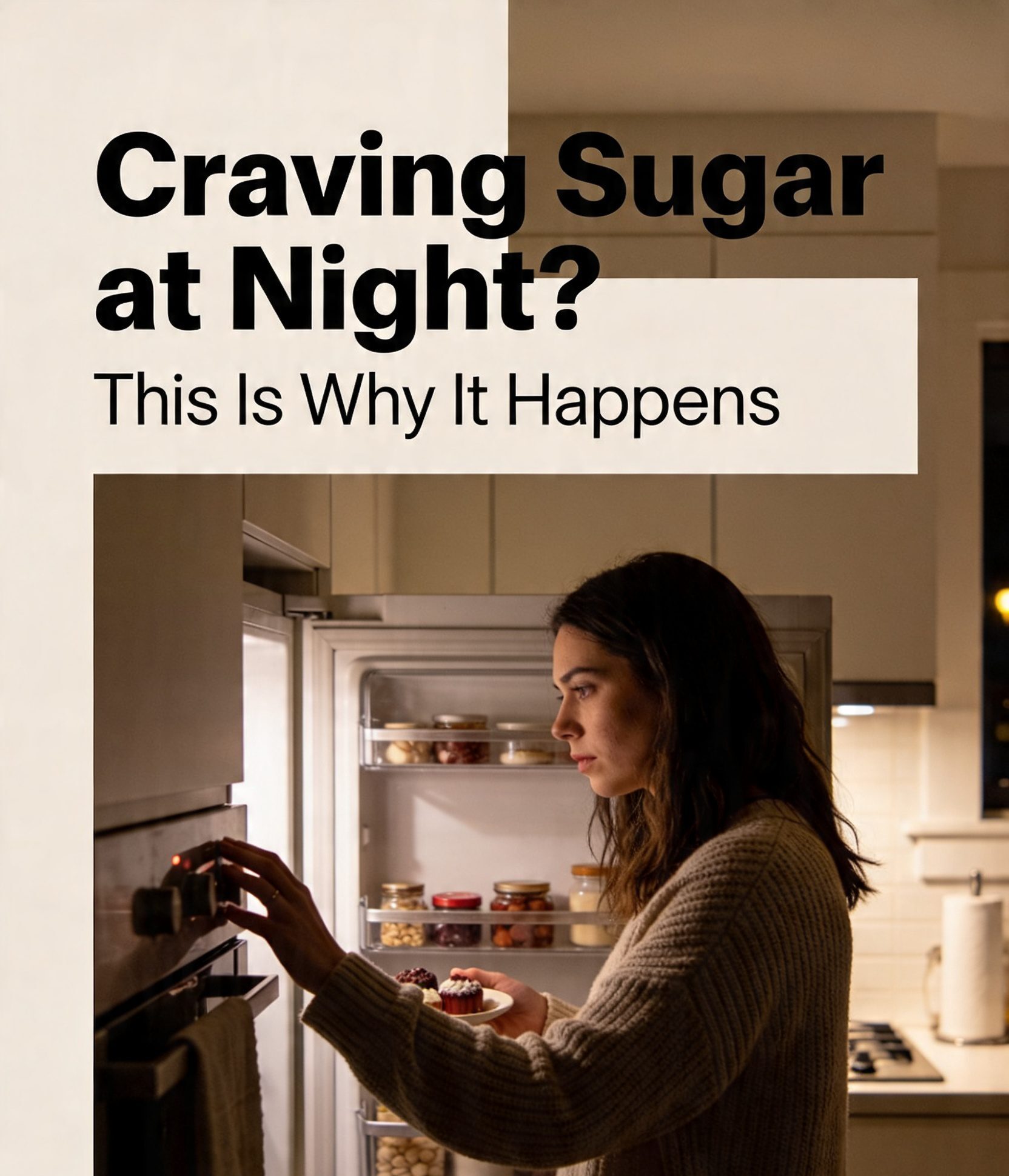 Why You Crave Sugar at Night (Even After Eating Dinner)