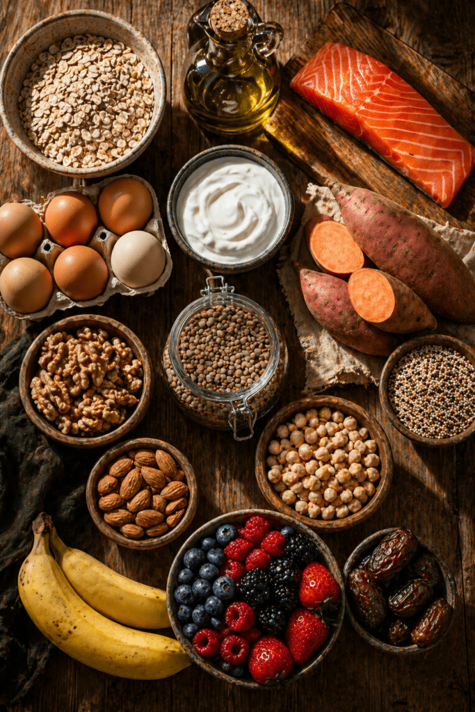 12 best Mediterranean foods for runners — oats, olive oil, salmon, eggs, dates