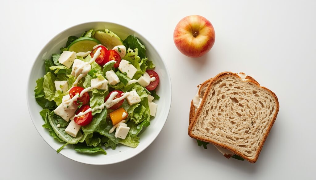 Healthy Work Lunch Ideas That Keep You Full All Afternoon unhealthy work lunch blood sugar crash