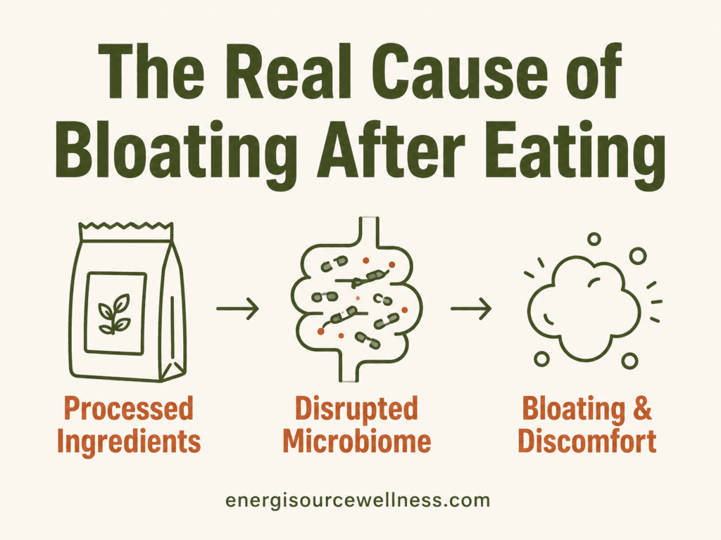 Causes of bloating after eating