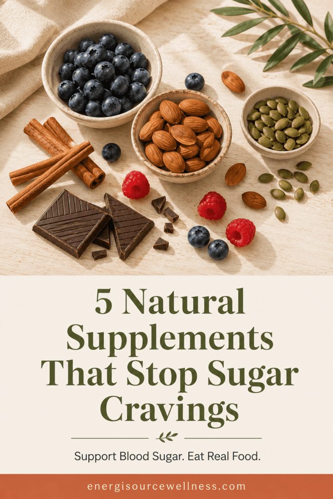5 natural supplements that stop sugar cravings — best supplements for blood sugar and cravings control